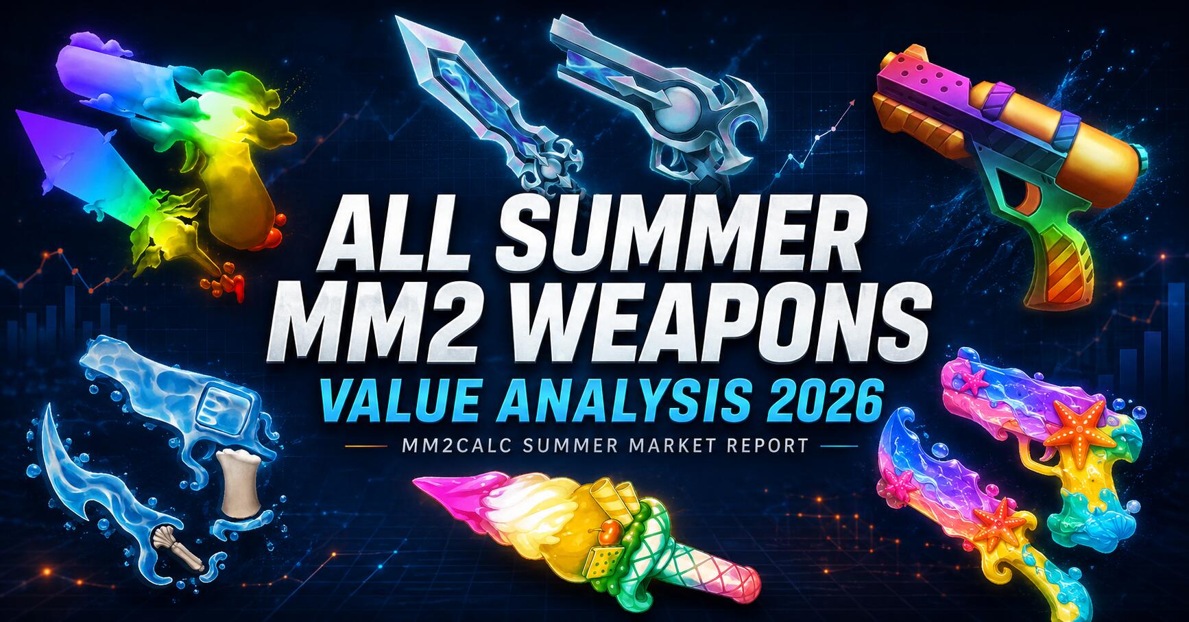 All Summer MM2 Weapons Value Analysis 2026