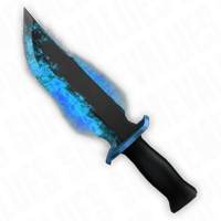 Blue Flaming Knife MM2 item
